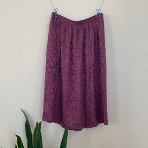 Vintage Silk Skirt